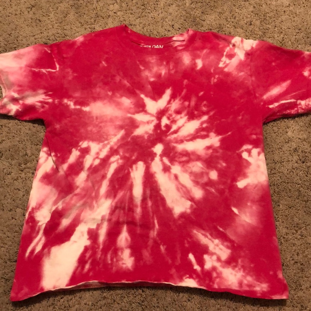 pink tie dye tee!